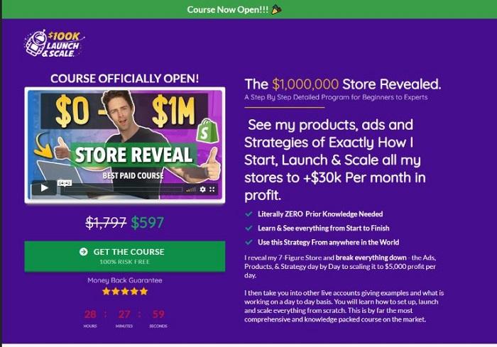 Charlie Brandt - $100K Academy - The $1,000,000 Store Revealed