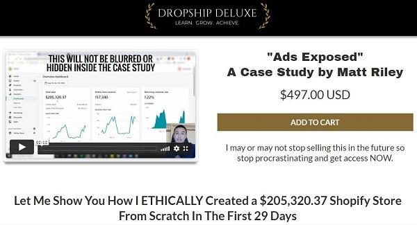 [Instant Download] Matt Riley - Ads Exposed Case Study