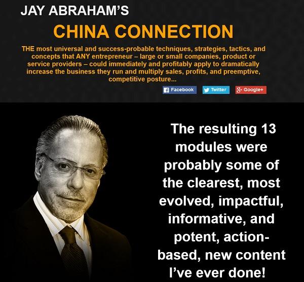 [Download] Jay Abraham – China Connection