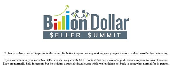 Kevin King – Billion Dollar Seller Summit 2021