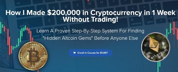 How I Made $200,000 in Cryptocurrency in 1 Week Without Trading