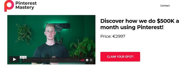 Thomas Mulder – Pinterest Mastery Thomas Mulder – Pinterest Mastery