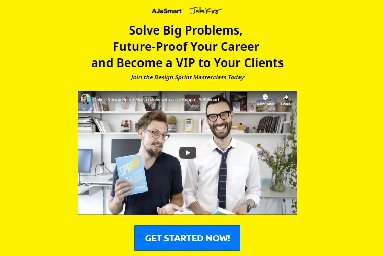 [SALES] Design Sprint Masterclass with Jake Knapp