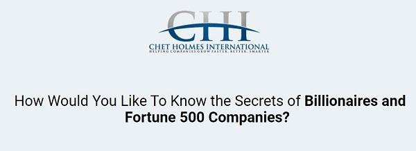 [Group Buy] Chet Holmes - The Institute