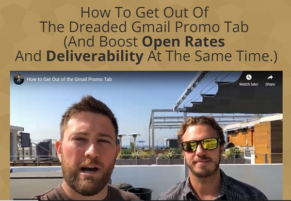 [Group Buy] How to Get Out of the Gmail Promo Tab + OTO