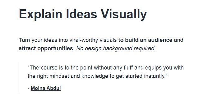 Explain Ideas Visually by Janis Ozolins