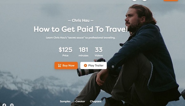 [Group Buy] How To Get Paid To Travel - Chris Hau
