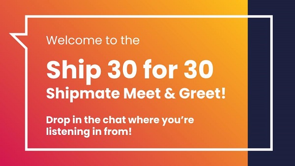 Dickie Bush – Ship 30 for 30