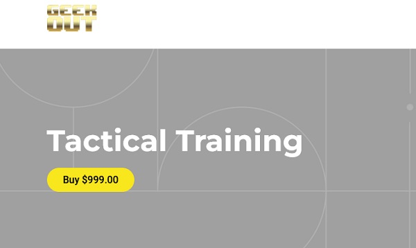 Geekout Events – Tactical Training