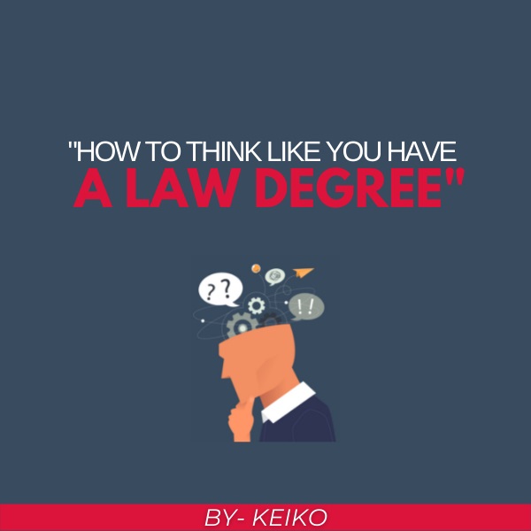[GroupBuy] How to Think Like You Have a Law Degree