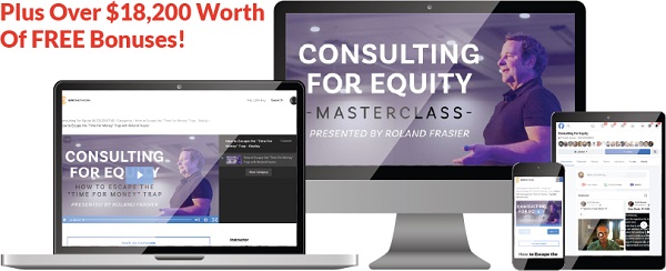 Roland Frasier – Consulting For Equity Masterclass