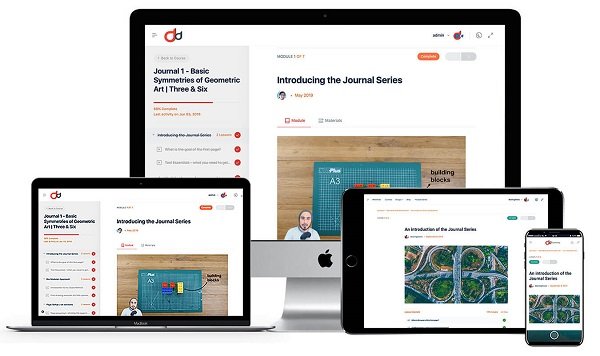 [Group Buy] Geometric Art Courses Online - by DearingDraws