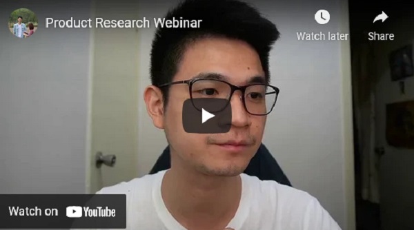 Yik Chan - YNC Academy - Product Research Webinar Yik Chan - YNC Academy - Product Research Webinar