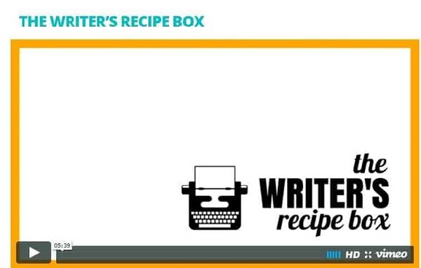 Jon Morrow - Writer’s Recipe Box
