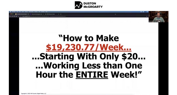 Duston McGroarty – St. Patrick’s Day 2023 Live Event