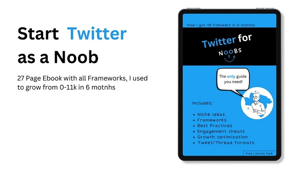 [GroupBuy] Twitter for Noobs - Twitter Growth Framework