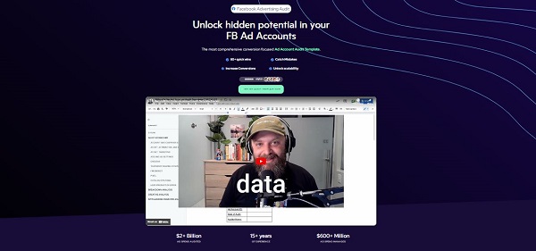 [GroupBuy] The Billion Dollar Ad Account Audit Template