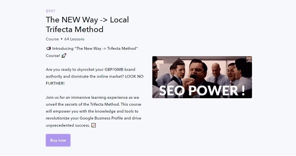 Brock Misner – Ranking Google Business Profiles – The Local Trifecta Method