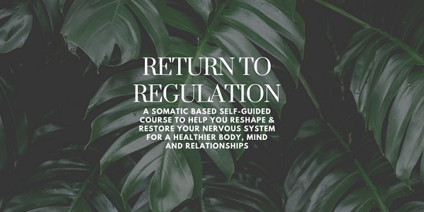 [GroupBuy] Somatic Wellbeing - Return to Regulation