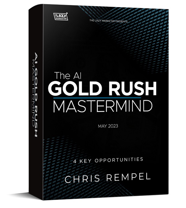 The Lazy Marketer - The AI Gold Rush Mastermind The Lazy Marketer - The AI Gold Rush Mastermind