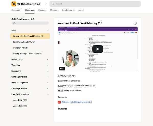 Cold Email Wizard – Cold Email Mastery 2.0