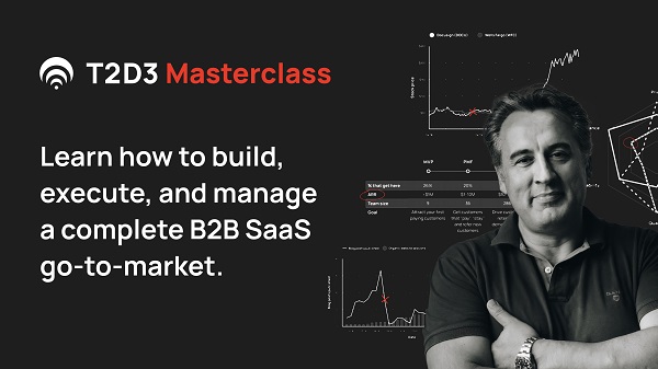 [GroupBuy] T2D3 Masterclass Course & Certification For B2B SaaS CMOs, Founders, & Go-To-Market Leaders