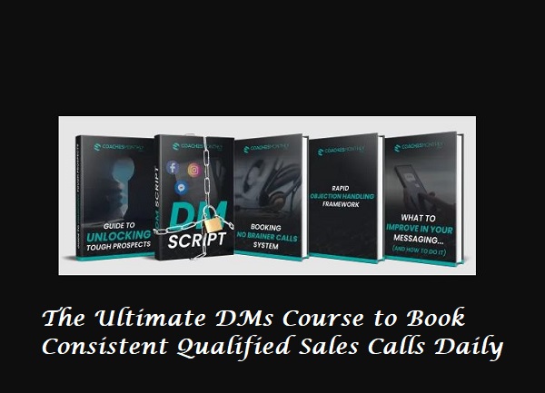 The Ultimate DMs Course to Book Consistent Qualified Sales Calls Daily The Ultimate DMs Course to Book Consistent Qualified Sales Calls Daily