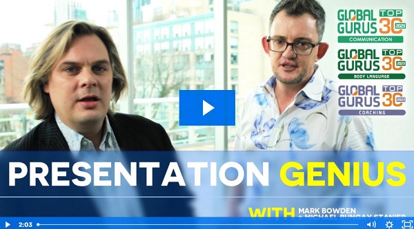Mark Bowden – Presentation Genius