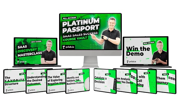 [GroupBuy] PClub.io - Platinum Passport (SaaS Sales Success Course)