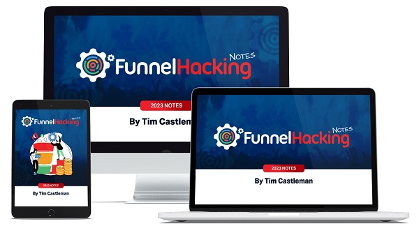 [GroupBuy] Funnel Hacking Notes 2023 - Tim Castleman