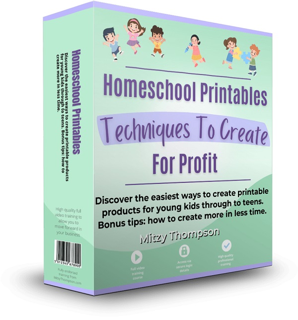 Homeschool Printables Techniques To Create For Profit