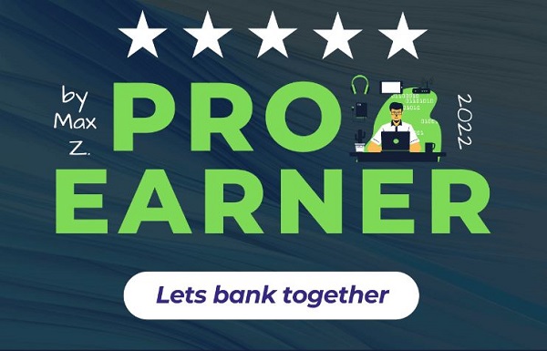 PRO EARNER – Lets Bank Together