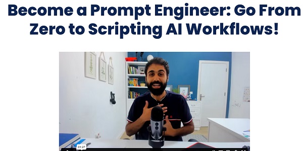 Become a Prompt Engineer Go From Zero to Scripting AI Workflows
