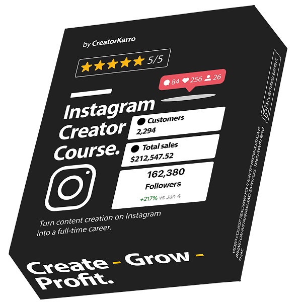 The IG Creator Course - Karolis Piliponis