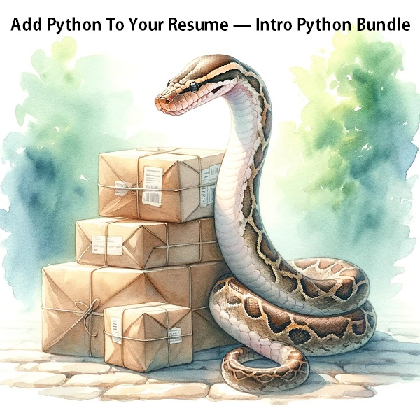 [GroupBuy] Add Python To Your Resume - Intro Python Bundle (December 2023 - No Update)