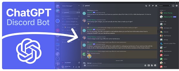Adrian Twarog - ChatGPT Discord Bot Starter Kit Adrian Twarog - ChatGPT Discord Bot Starter Kit