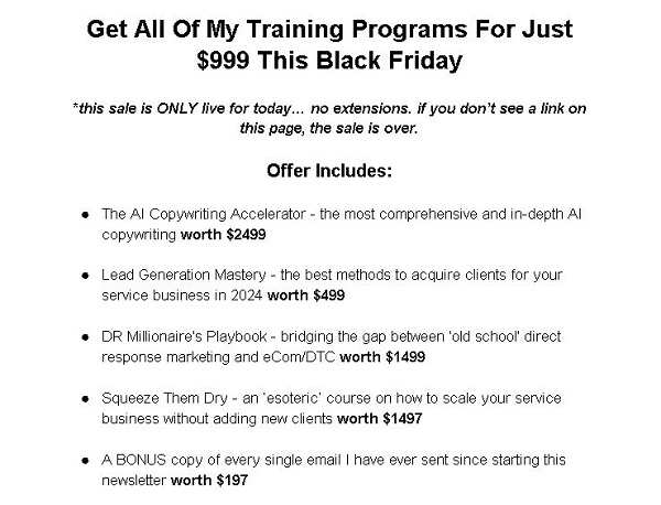 Zarak – Black Friday All Courses Bundle