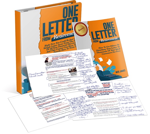 Just One Simple Letter Away From The End Of All Your Financial Worries...And I Can Show You How To Write It Just One Simple Letter Away From The End Of All Your Financial Worries...And I Can Show You How To Write It
