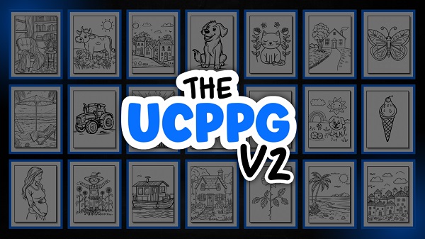 StackinProfit - The Ultimate Coloring Page Prompt Generator V2