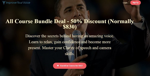 Improve Your Voice All Course Bundle Improve Your Voice All Course Bundle