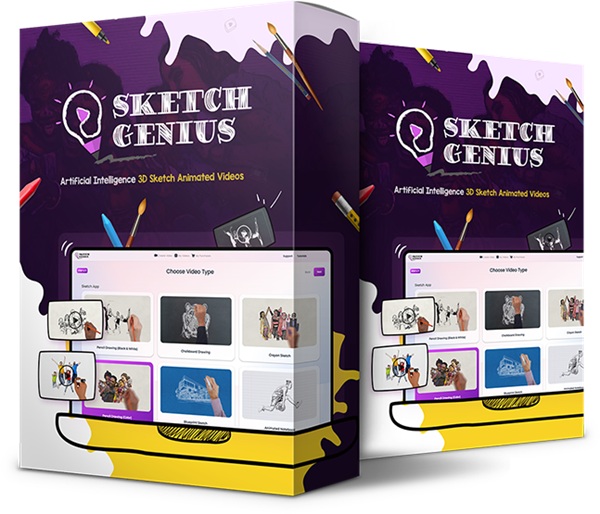 sketch-genius-pro-elite-supercharger-turn-photos-text-into-3d-sketch-videos