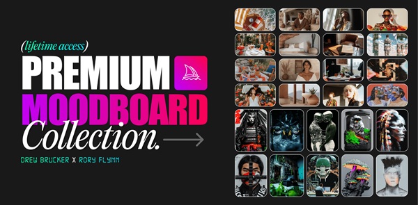 [GroupBuy] Premium Midjourney Moodboard Collection ( Drew Brucker + Rory Flynn) - Drew Brucker