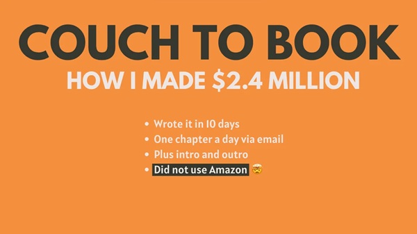 [GroupBuy] Couch To Book Workshop June 2025 - Justin Brooke