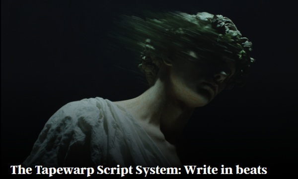 [GroupBuy] The Tapewarp Script System - Write in Beats
