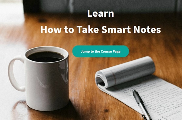 [Group Buy] How to Take Smart Notes Video Course - Sönke Ahrens