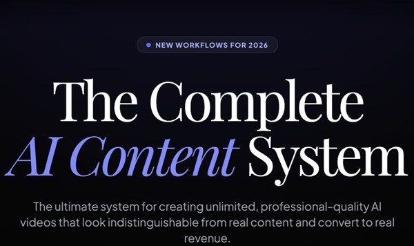 [Group Buy] The AI Content System (AI Content Unfair Advantage)