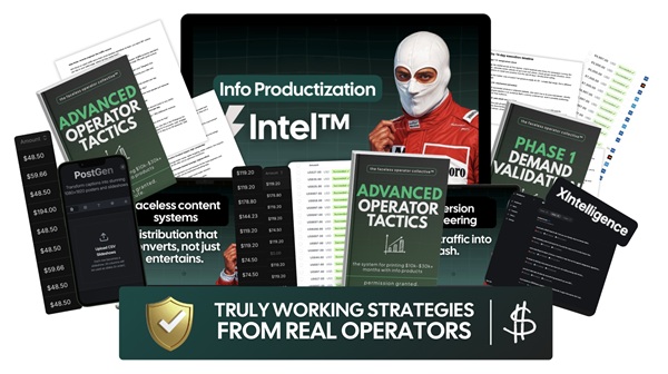 [Group Buy] Info Productization Intel By Info Producer (KNOX)